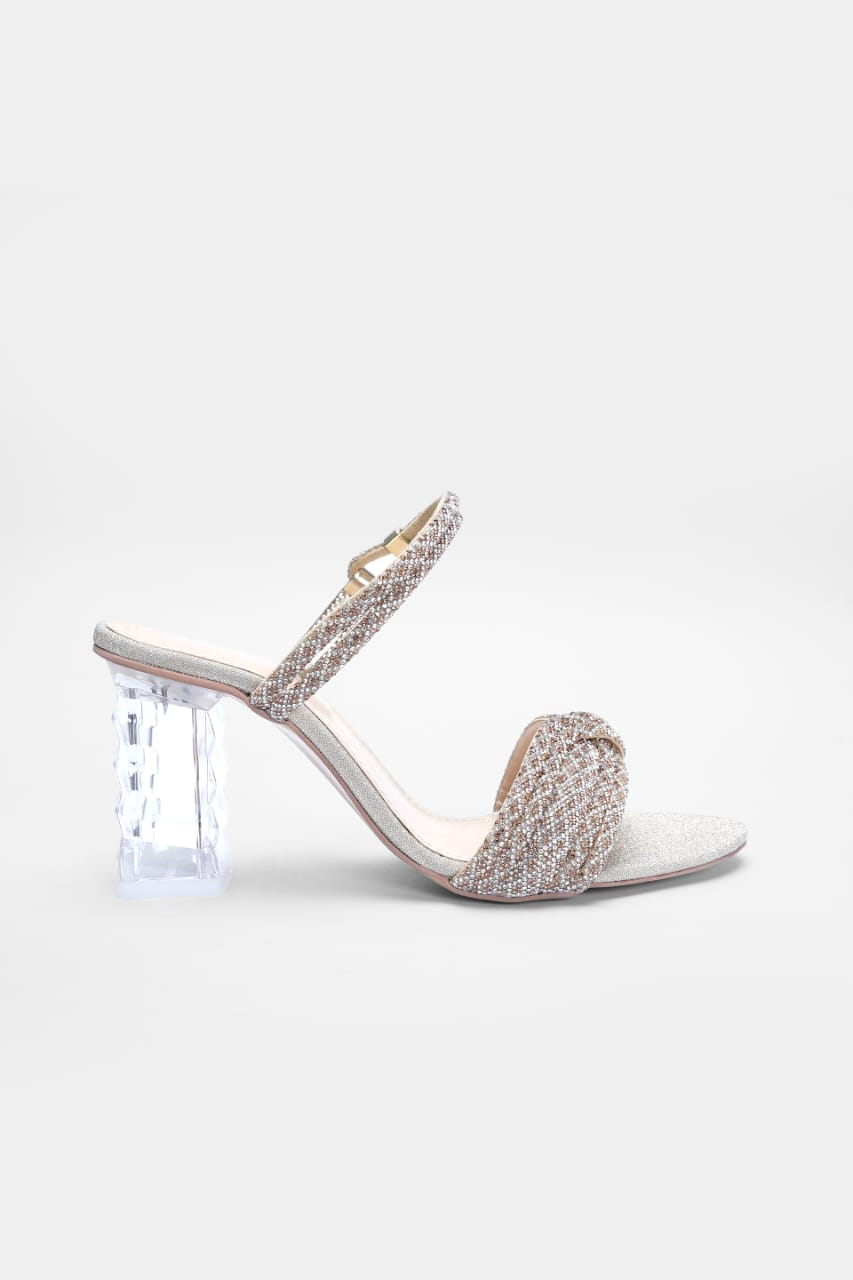 Crystal Braid Fancy Sandal 32109