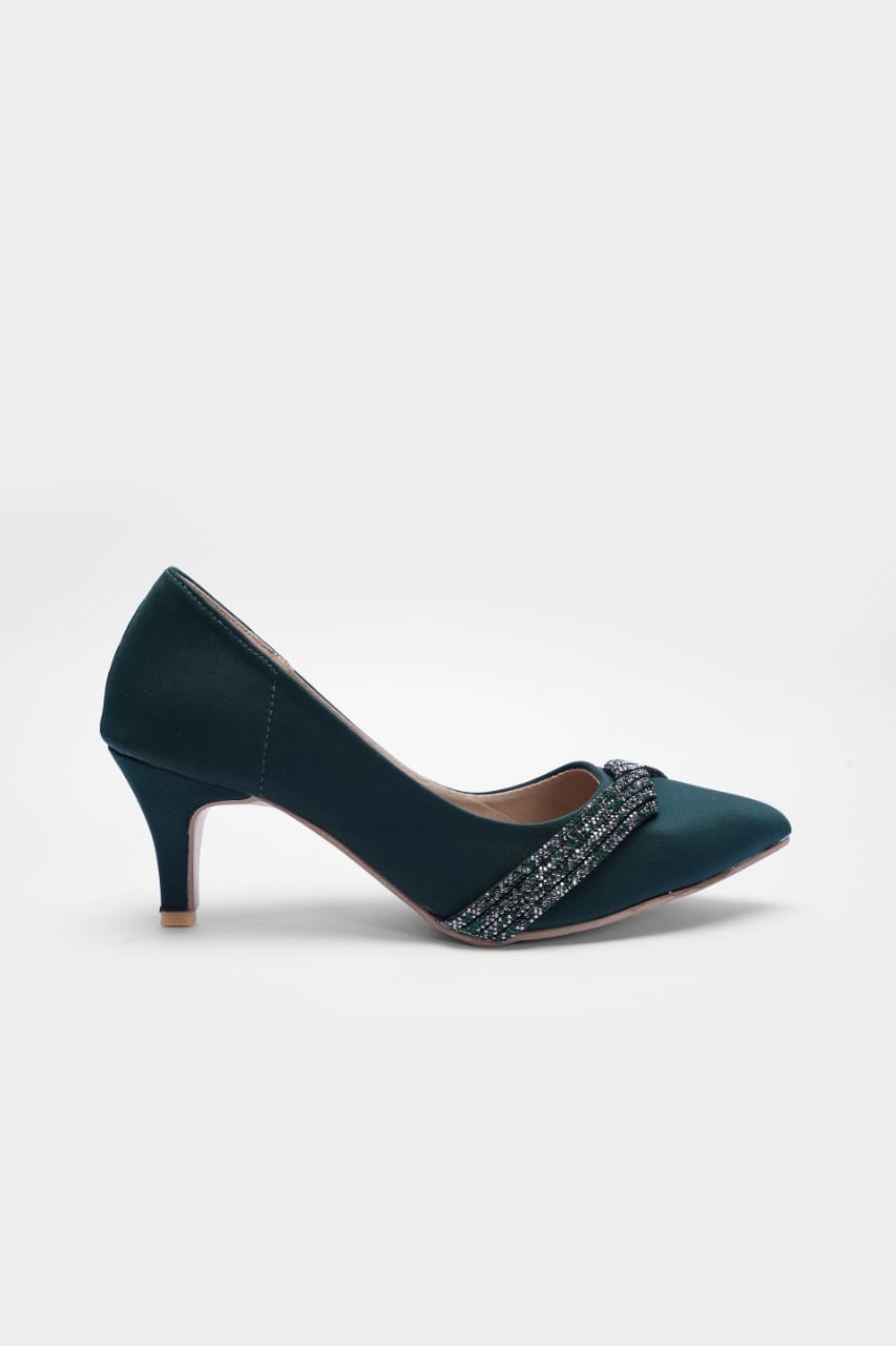 - Velvet Ember Court Shoes 31997