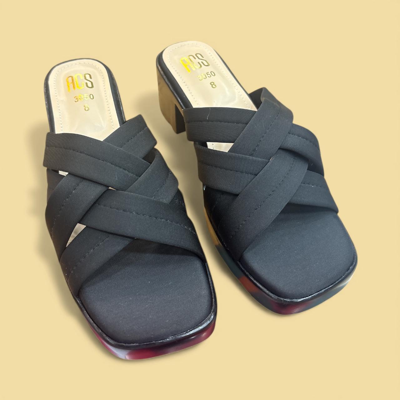 Velvet Crosswalk Casual softi with heel