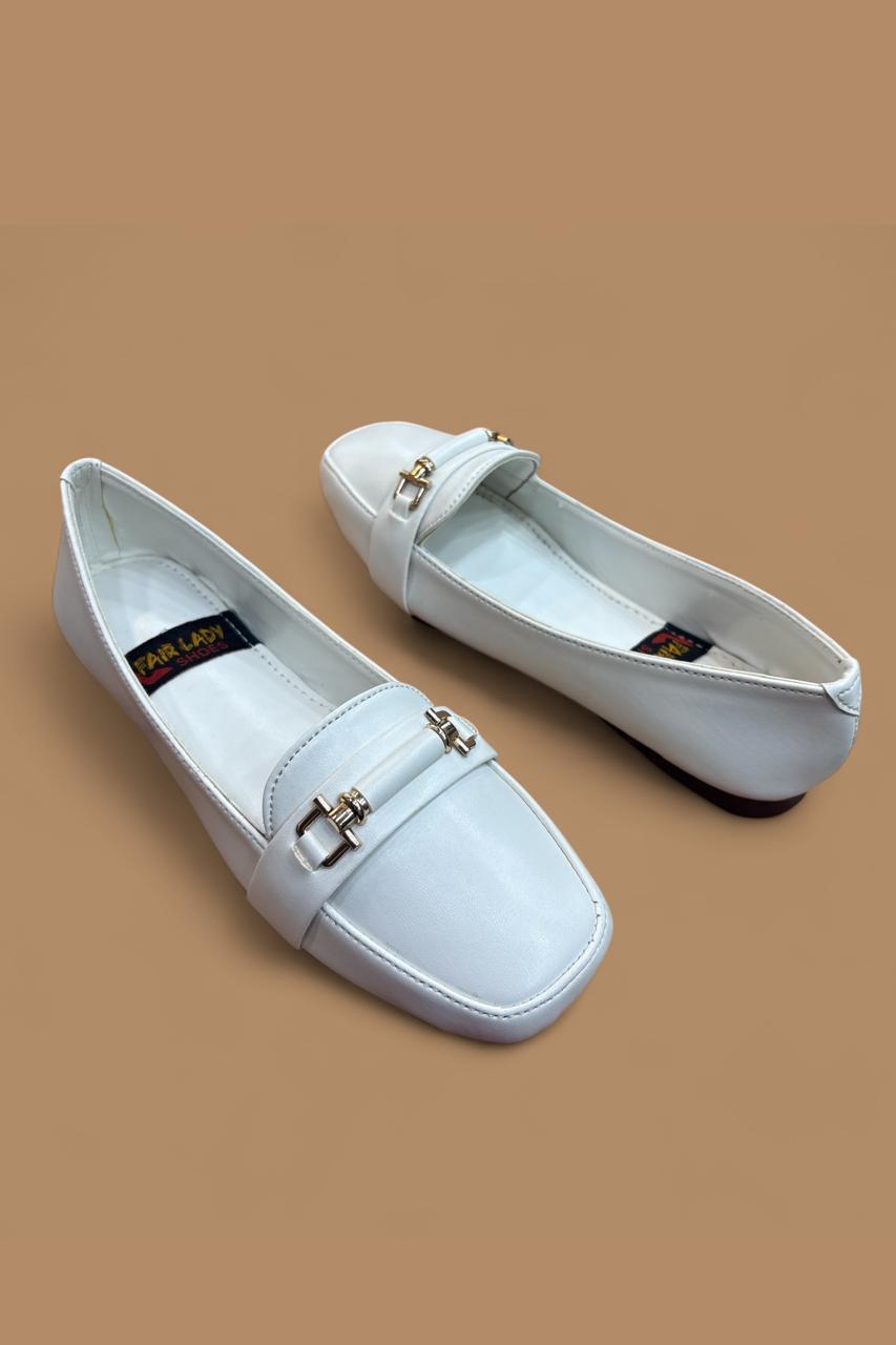 Ivory Bit Charm Ladies shoes