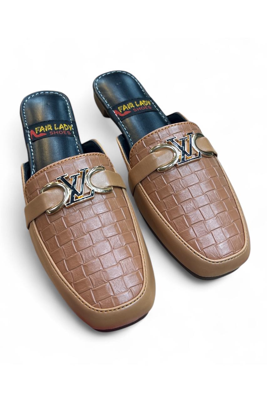 Croc Luxe Slip Ladies back open slipper