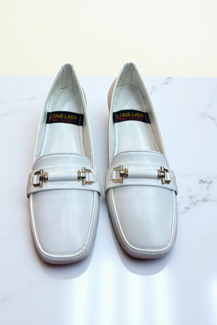 Ivory Bit Charm Ladies shoes