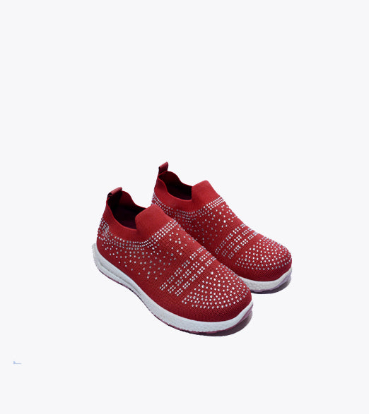 - RedPulse Knit Imported Ladies sneakers g306
