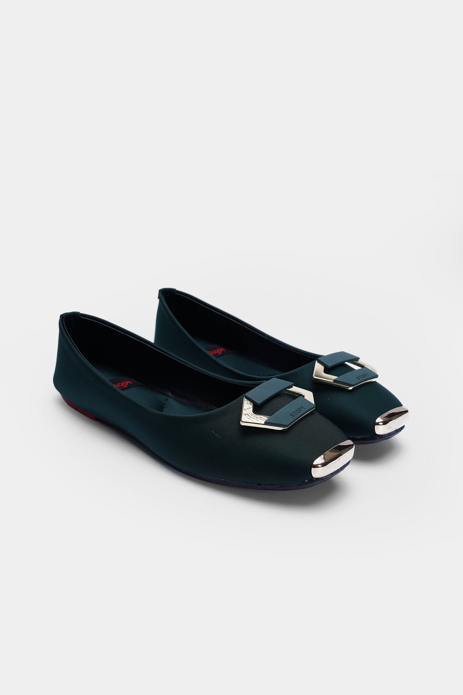 - Velour Charm Ladies Shoes Flat | 32052