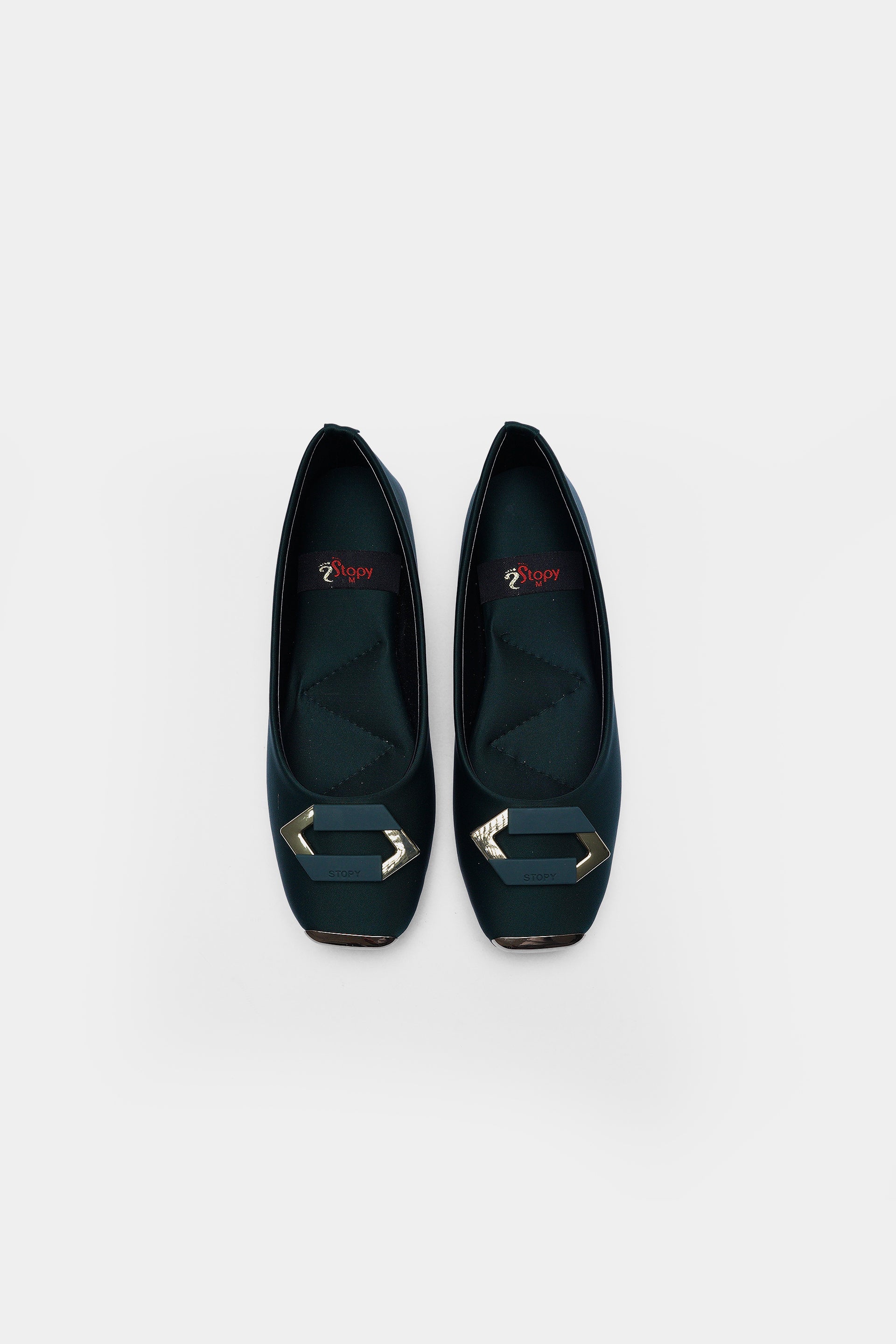 - Velour Charm Ladies Shoes Flat | 32052