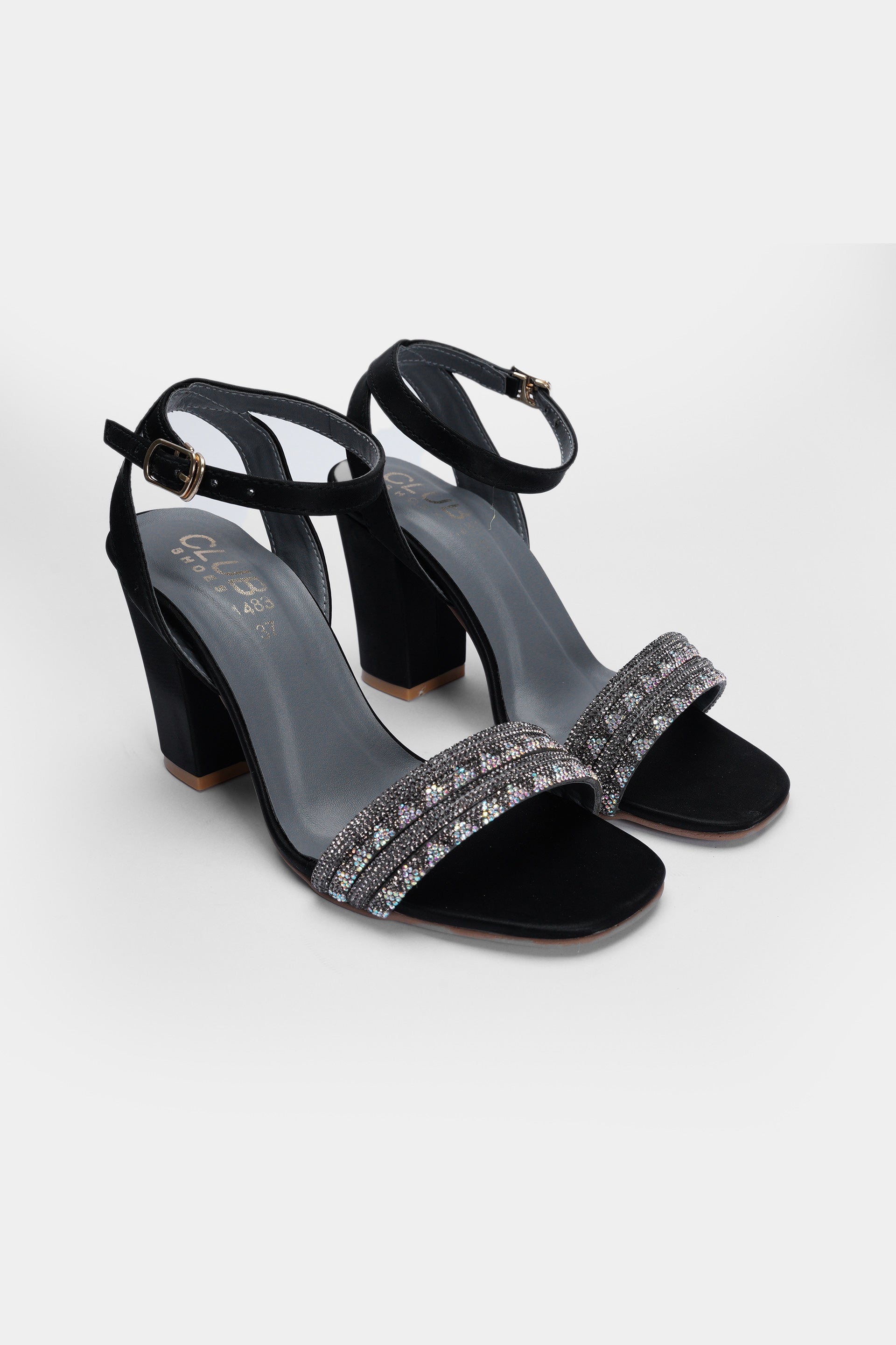 Loub Elegance Embellished Block Heel Sandals Fancy | 32113
