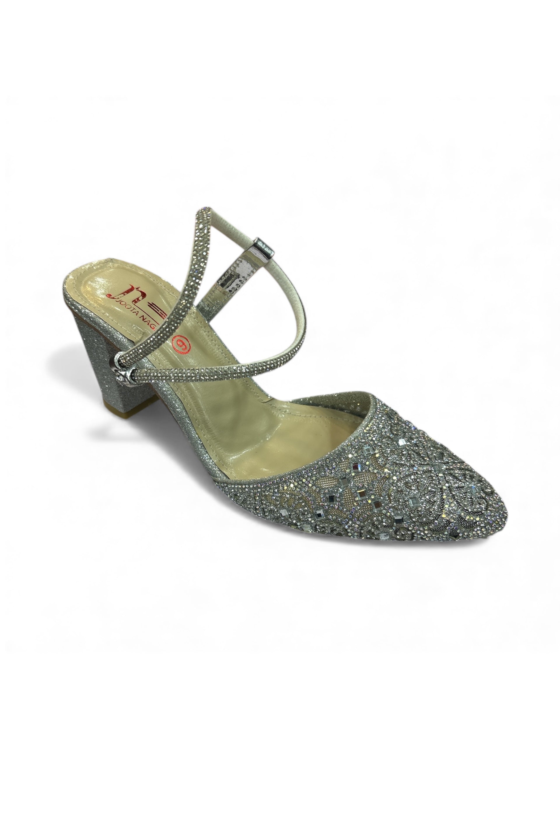Zarqa Shine Ladies knot shoes
