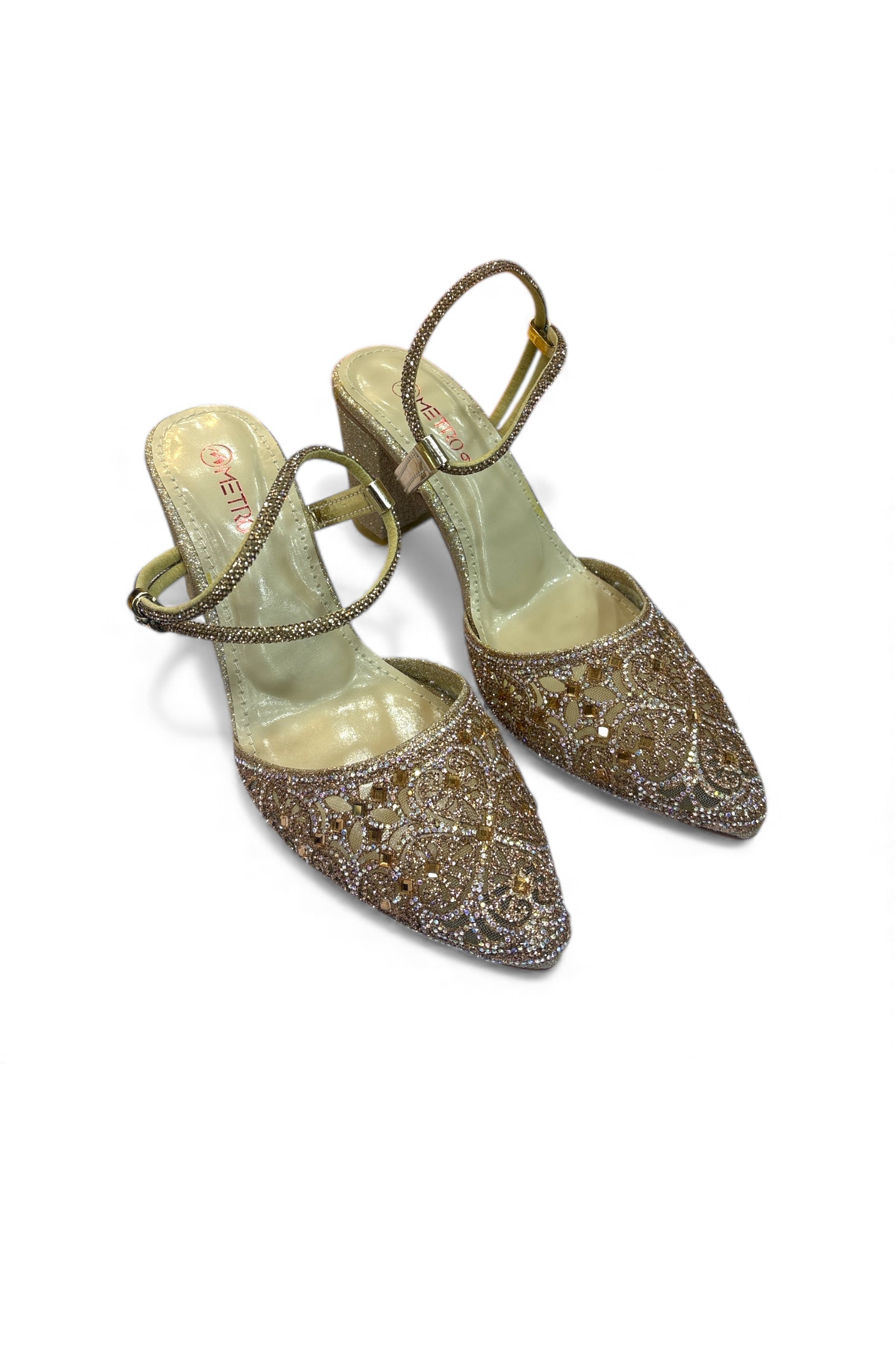 Zarqa Gleam Ladies knot shoes