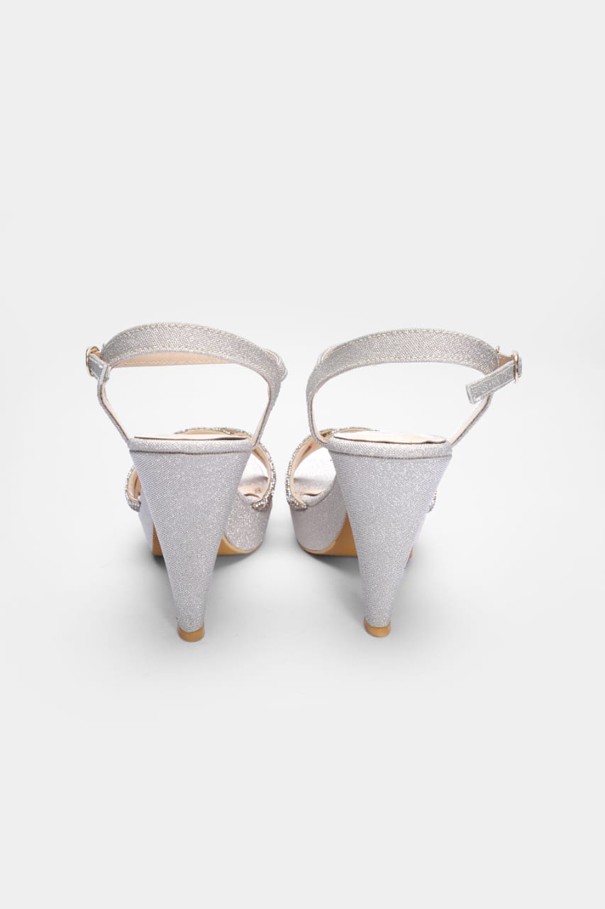 Silver Siren Bridal Sandal 32088