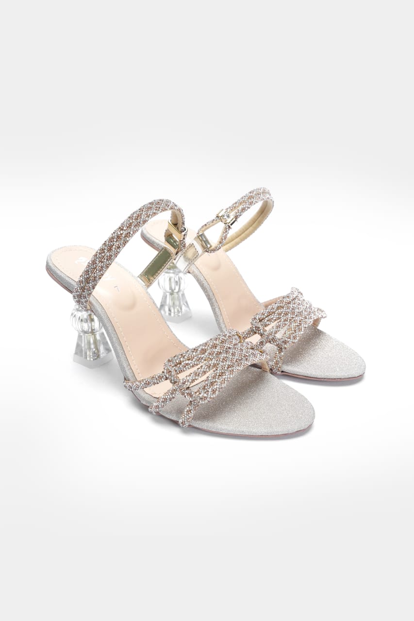 - Crystal Braid Fancy Sandal 32112