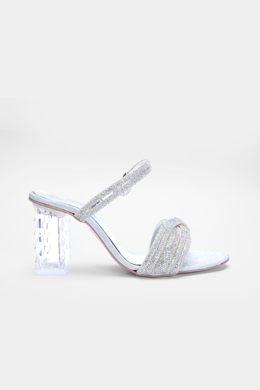 Crystal Braid Fancy Sandal 32109