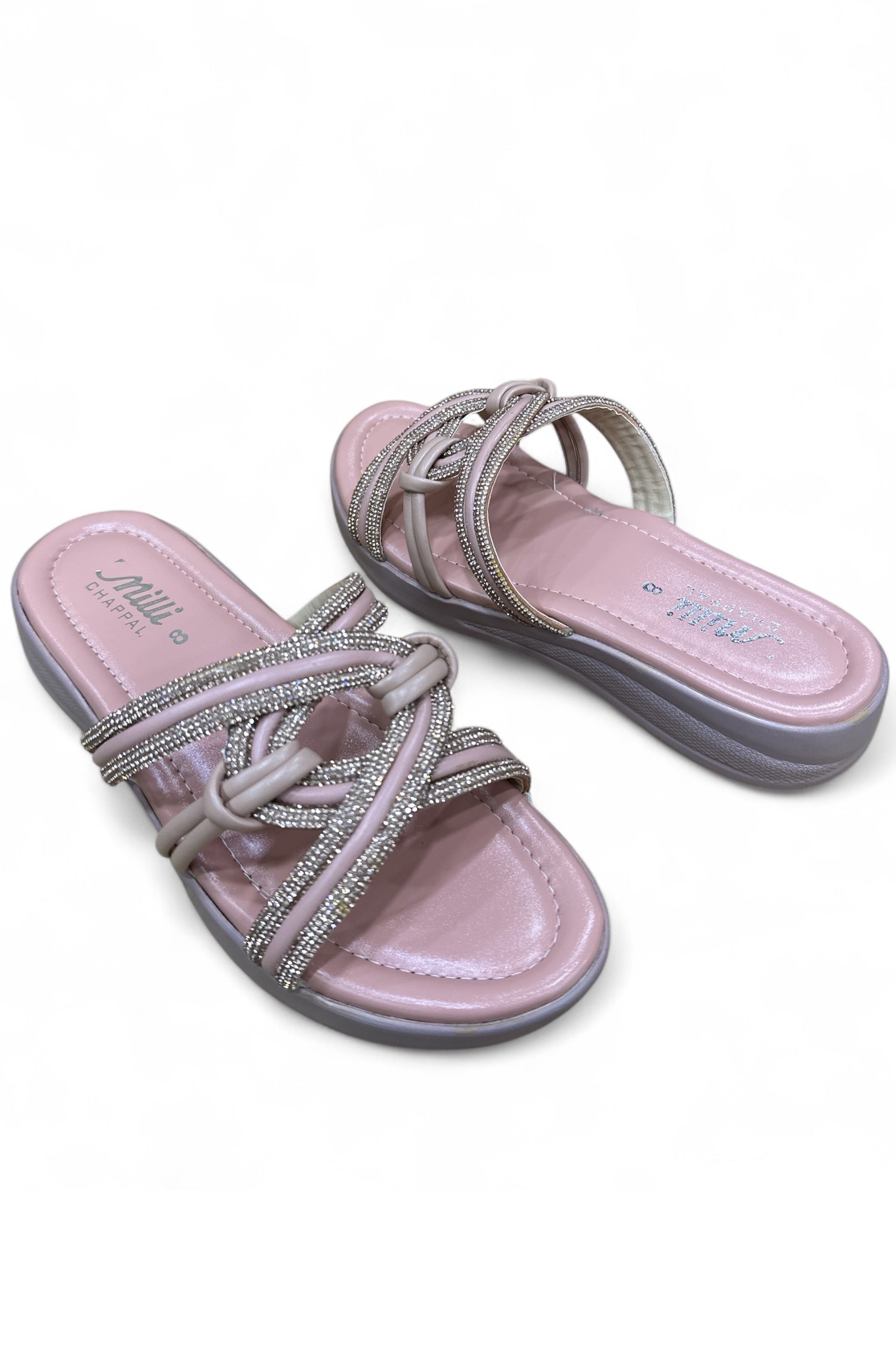 Ladies fancy reep pu sole